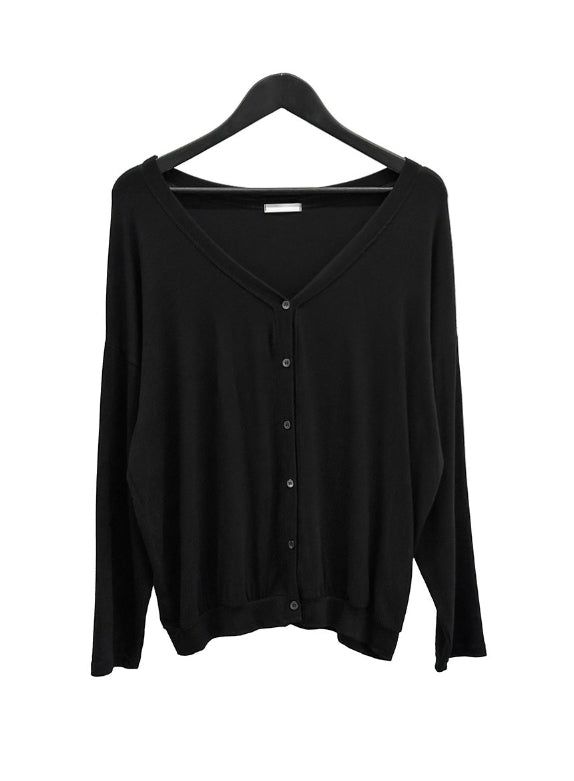 Two-way Loose Fit Wrap Balloon Cardigan
