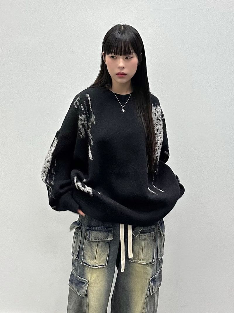 plumplum（プラムプラム）の「Vintage Oversized Knitwear（Tops）」