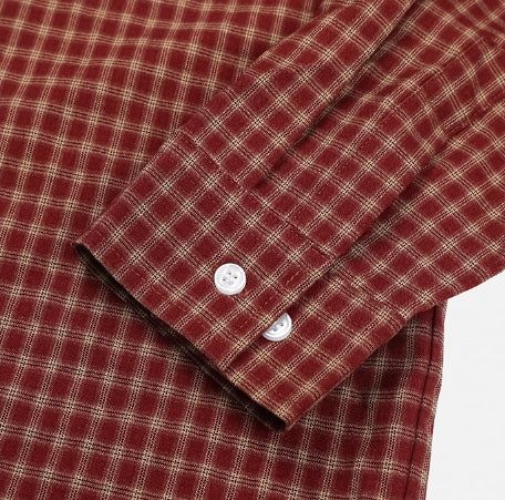 Croven Check Long Sleeve Crop Shirt