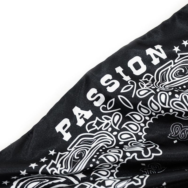 WHITE STAR BANDANA KEYCHAIN