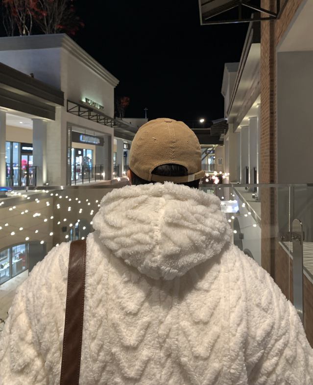 Nechis Cable Mink Fur Overfit Hooded Padding