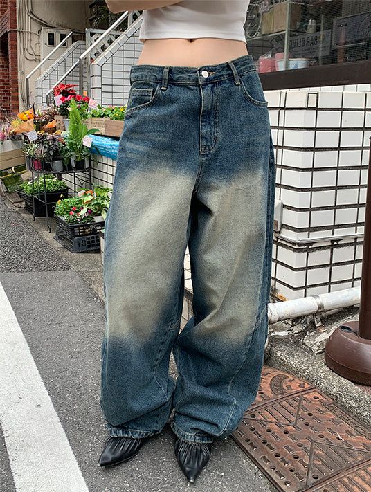 SECTION RIVET BALLOON JEANS (2C)