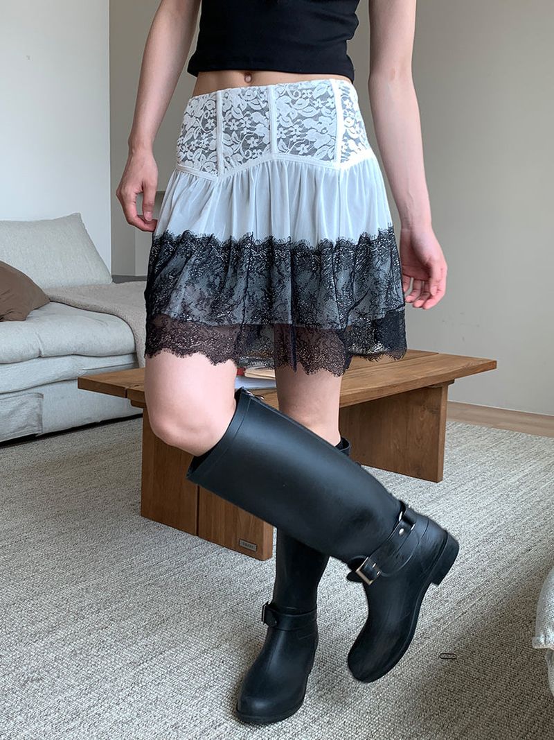 JAZZ THE ORDER(ジャズ ザ オーダー)の「CORSET LACE SKIRT(Skirts)」