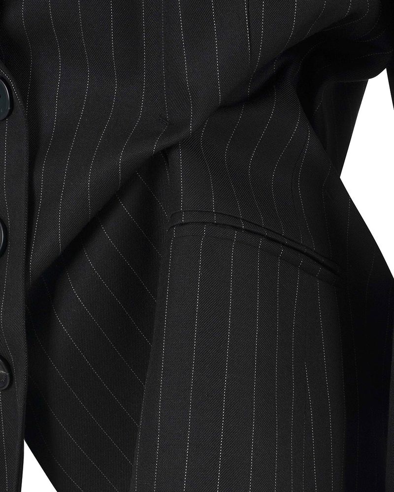 DOZI - Pinched Tailored Jacket _ Black