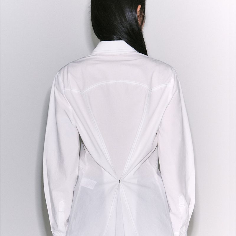  Two Pocket Western Shirt [white]