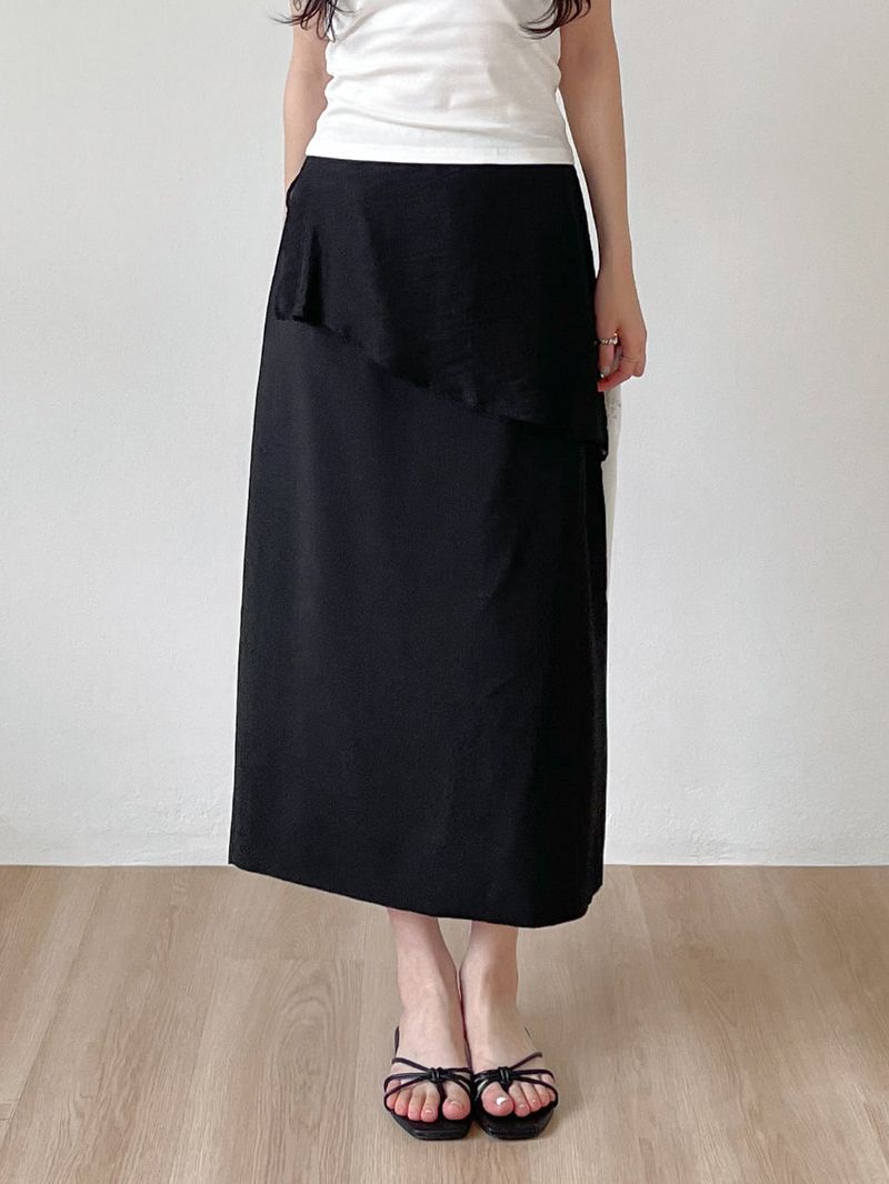INCHANT ME(インチャントミー)の「Pound Layered Long Skirt(Skirts)」