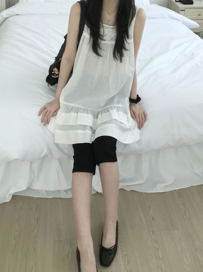 Kitten（キッテン）の「Flower Cancan dress (one color)（Dresses）」