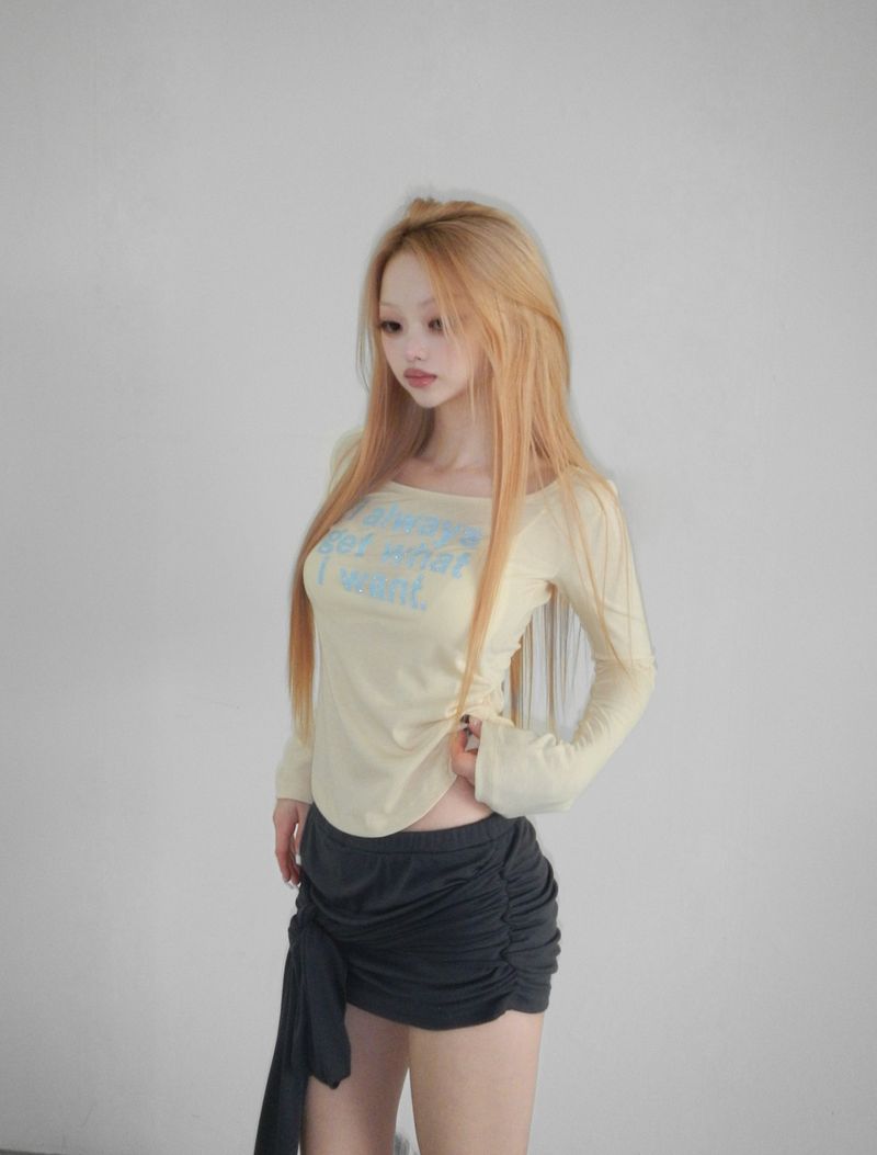 THEAIRTOWN（ザエアータウン）の「オールウェイズ グリッター Tシャツ(4 color)  （トップス）」