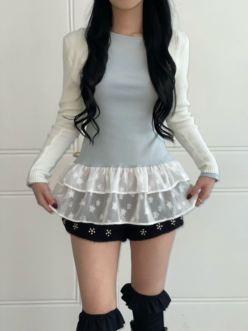 Stella Frill Layer Top (3colors)
