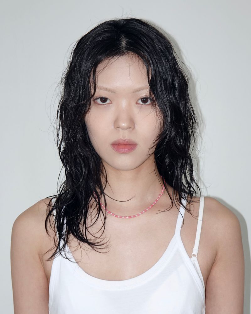 Tiny coral necklace_pink
