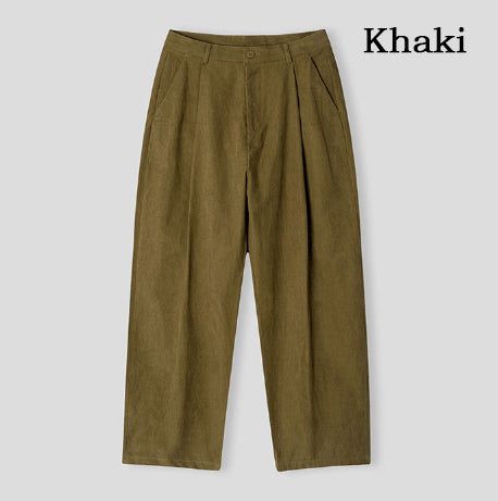 Phase Corduroy Pintuck Pants