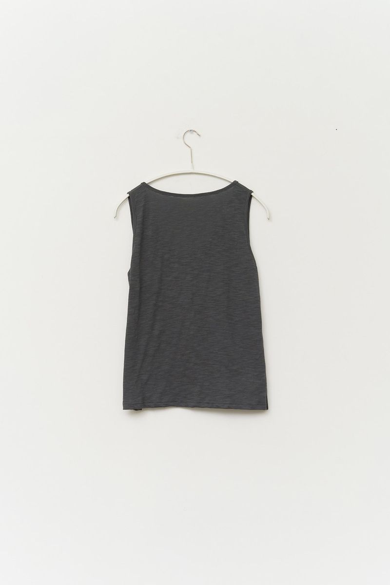 (W) Lodge Button Sleevless