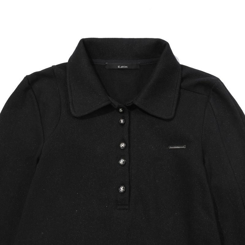 UNBALANCED COLLAR T-SHIRT