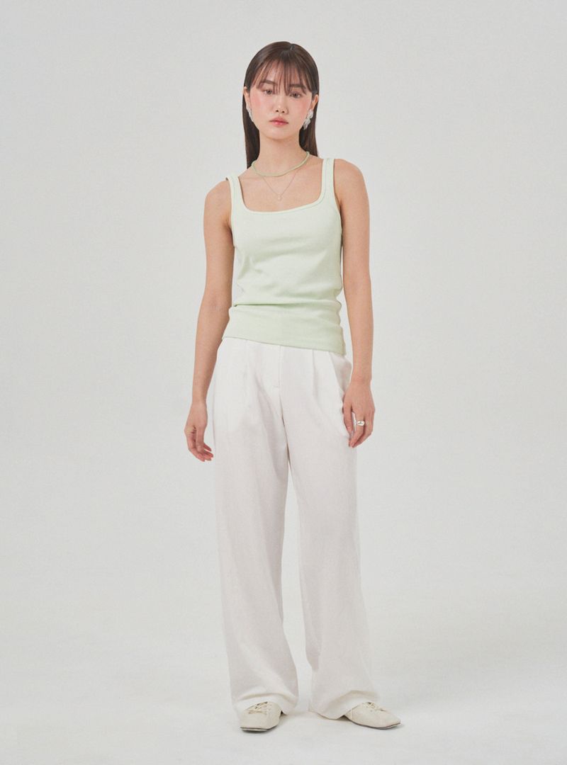 Square sleeveless (lime)