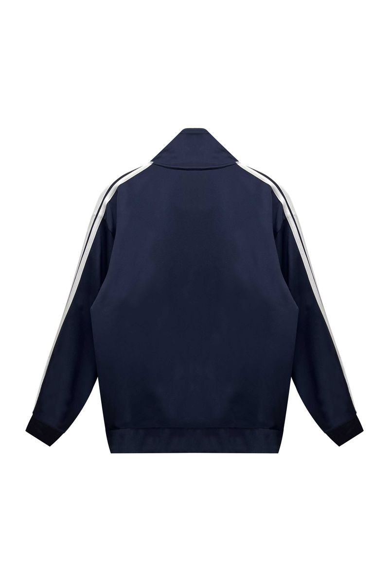A RIBBON TRACK TOP / NAVY