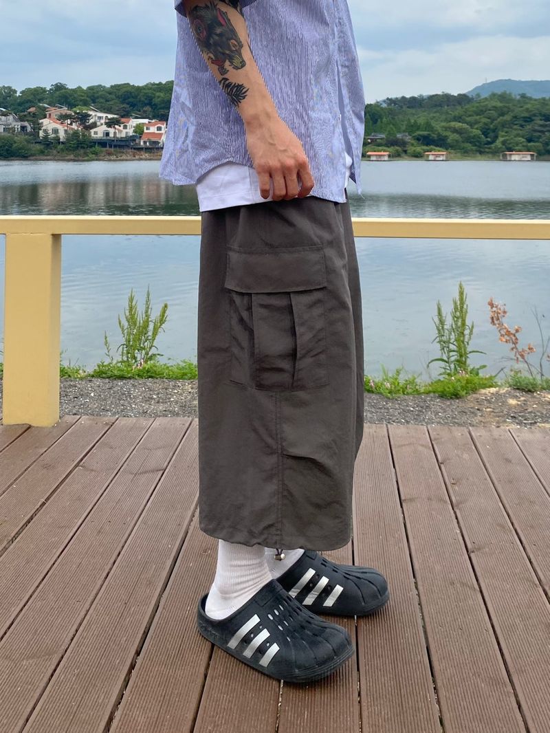 UNAIDUN（アネイダン）の「Nylon Stopper Half Pants 4C（Pants）」