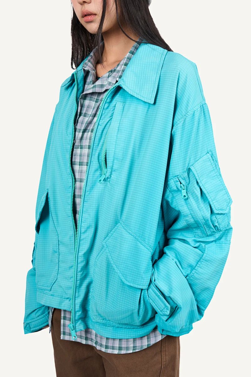 Ripstop Cargo Pocket Wind Jacket