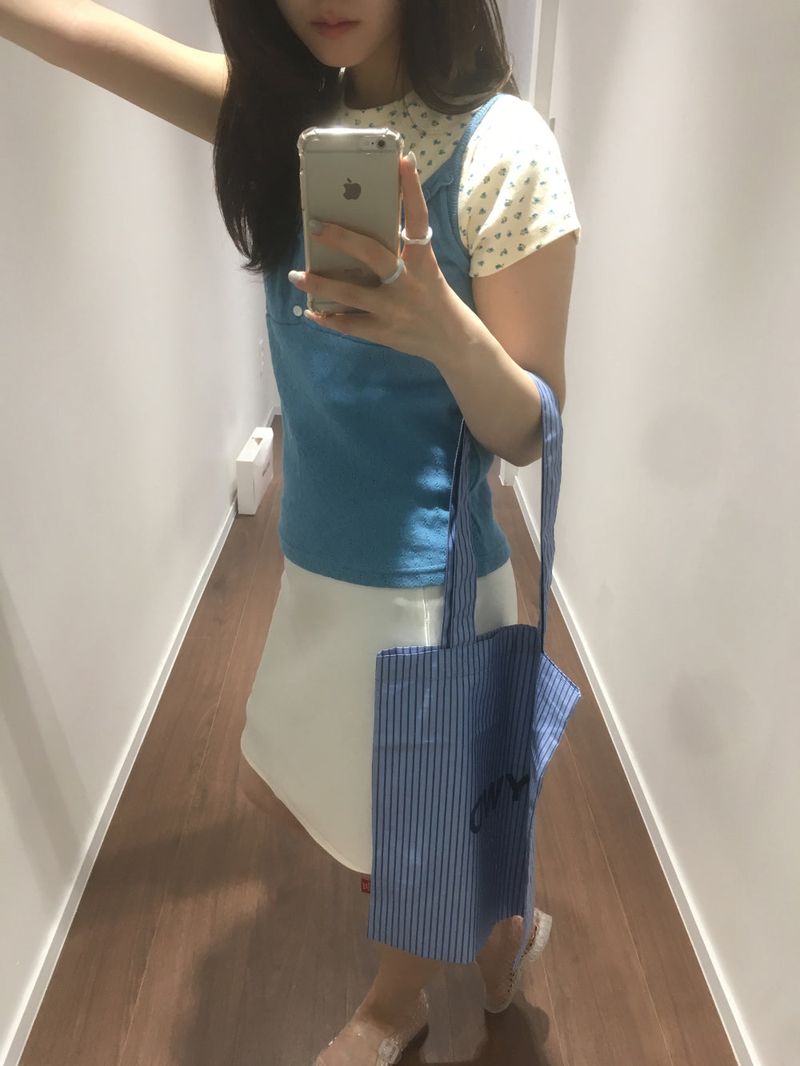 Cité slip midi skirt (5color)