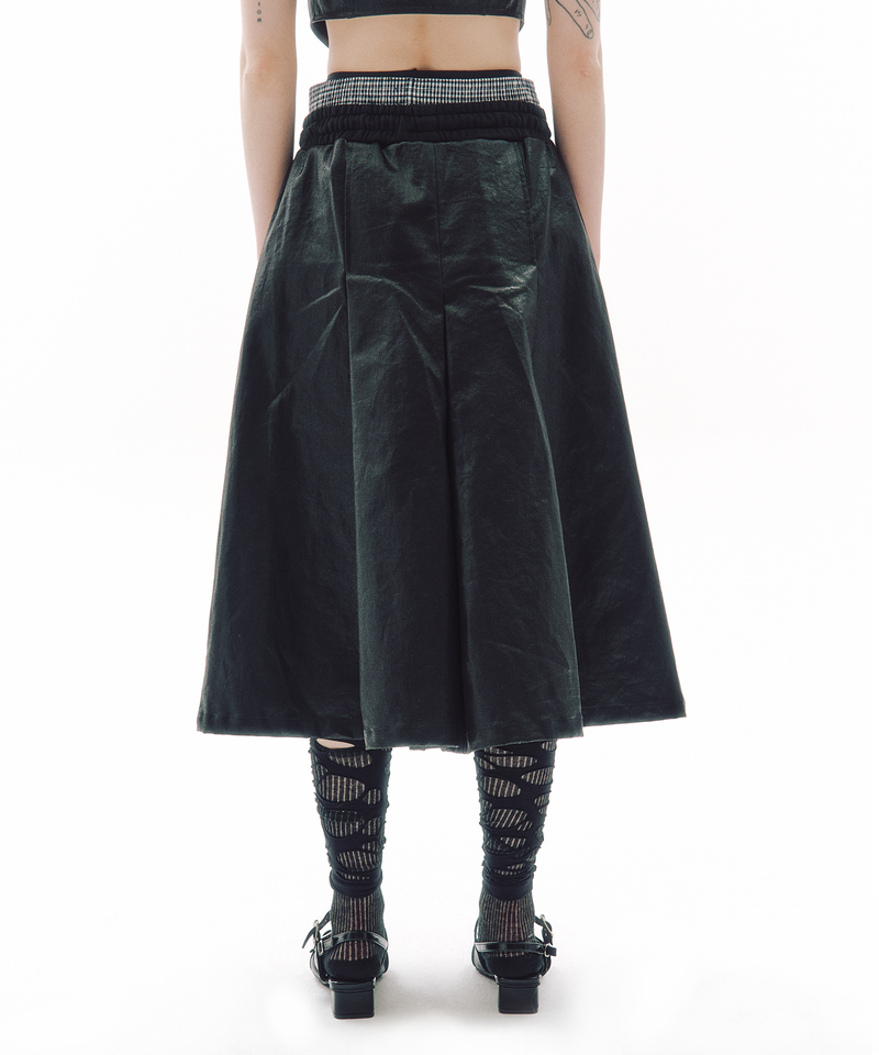 TUCK FLOW SKIRT PANTS