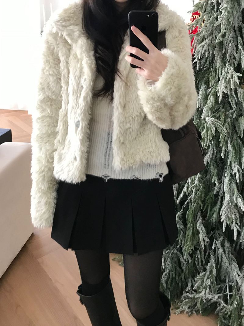 Ritz fur jacket (one color)