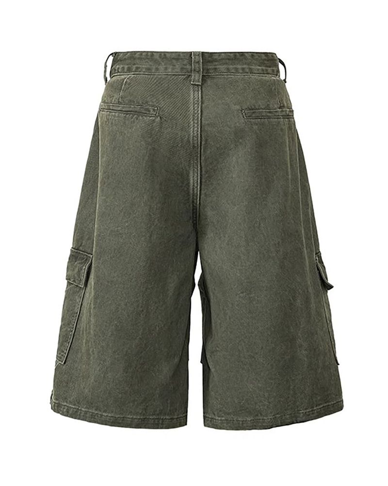 RUBINE 7‑PART CARGO BERMUDA PANTS