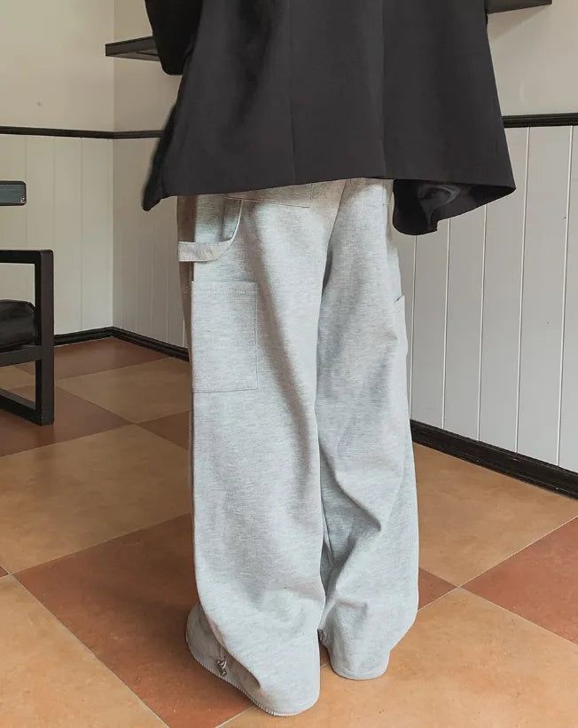 Jet Carpender One-Tuck Wide Sweatpants