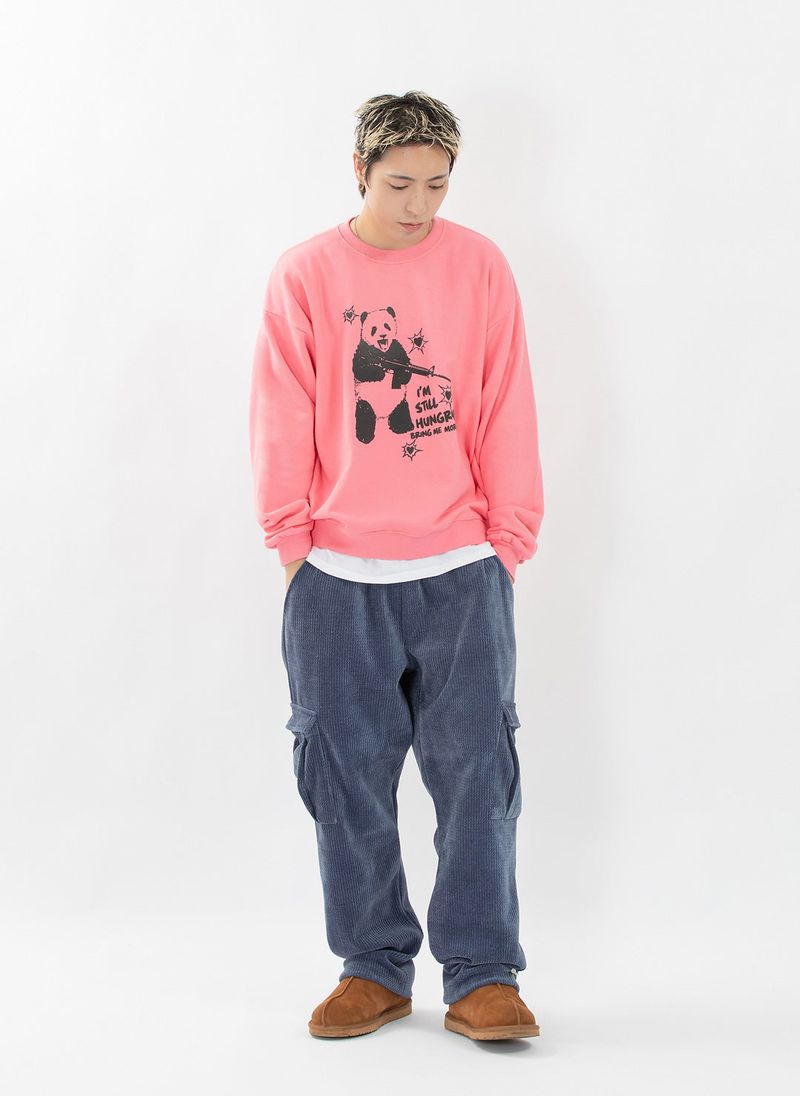 HUNGRY PANDA SWEATSHIRT (PINK)