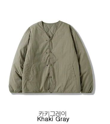 26FW★ Reversible Quilted Cardigan