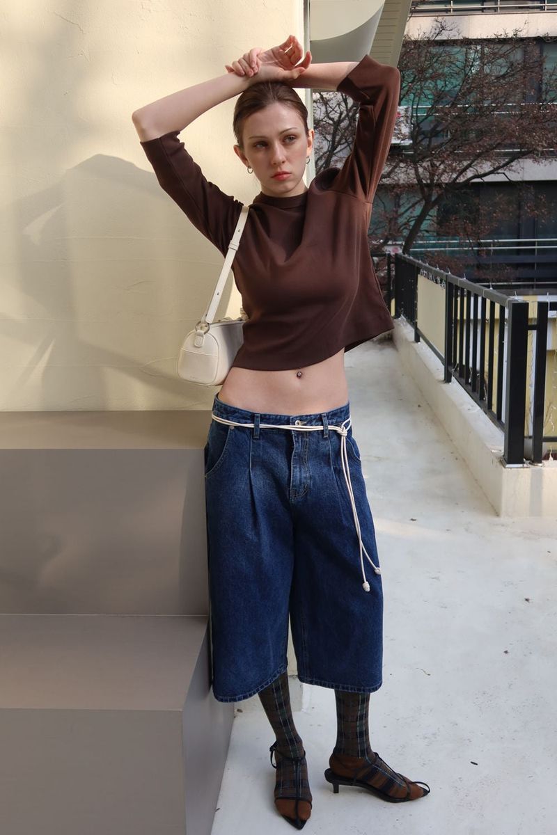 PREPPY 3/4 DENIM_BLUE