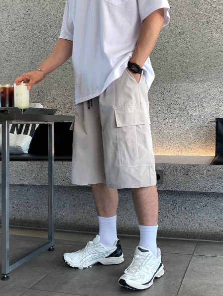 Kuiper Half Bermuda Nylon Cargo Shorts
