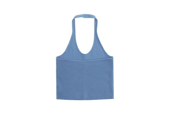 POP HALTER KNIT SLEEVELESS