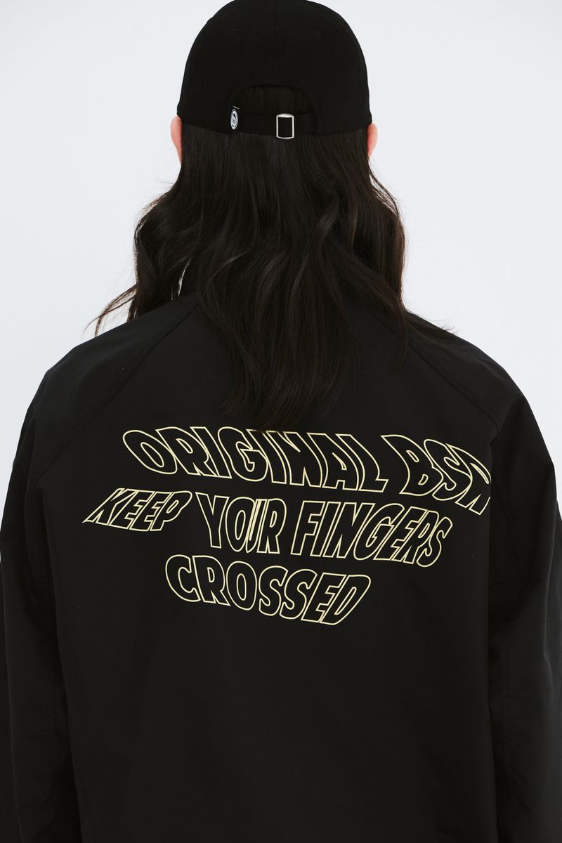 LIGHT WEIGHT WP TRACK JACKET BLACK