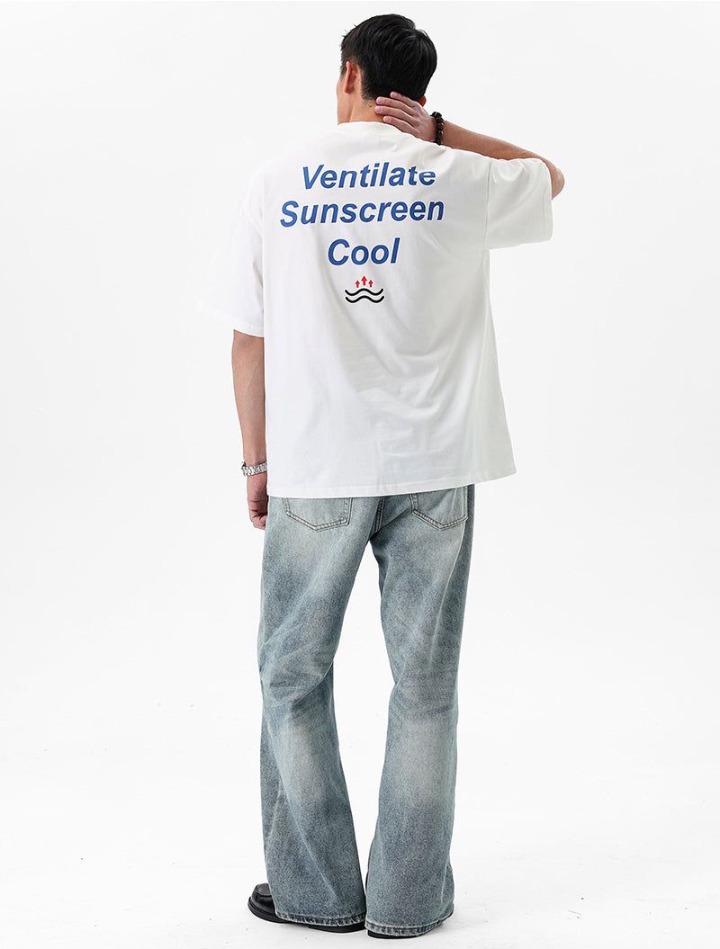 Keaton Back Lettering Tee