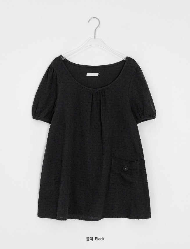 Etnu Embo Pocket Short Sleeve One Piece