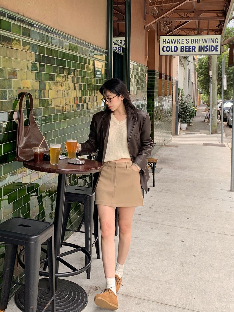 [MADE] LeToo Vintage Leather Jacket