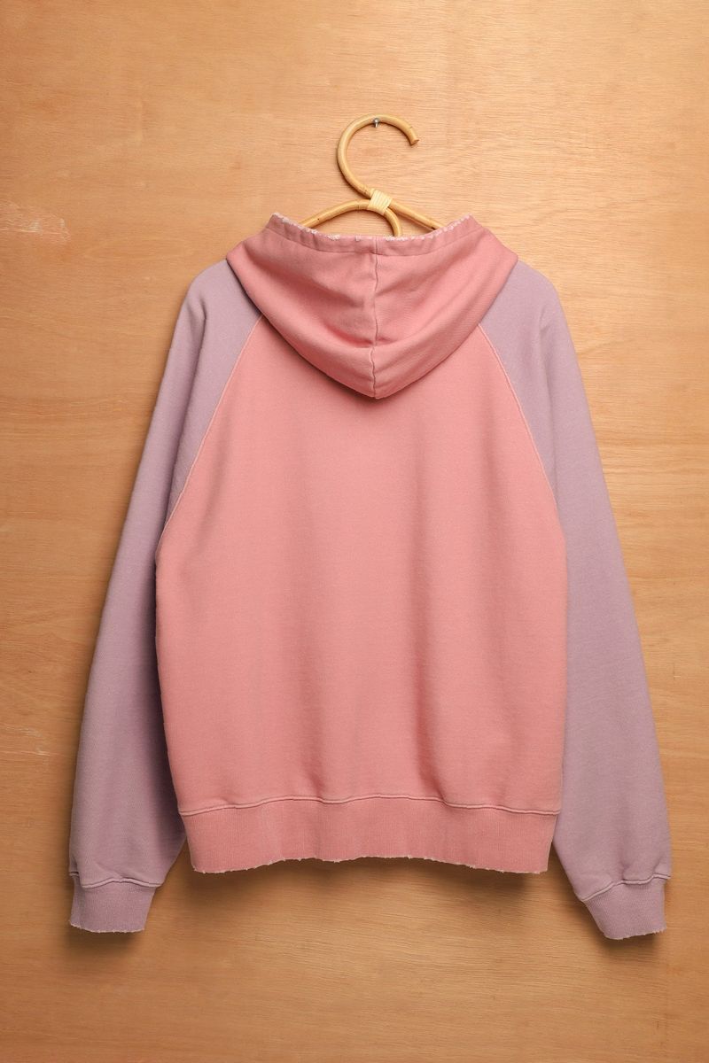 BOXER HOODSHIRTS WITH BADGE-TROPHY PINK