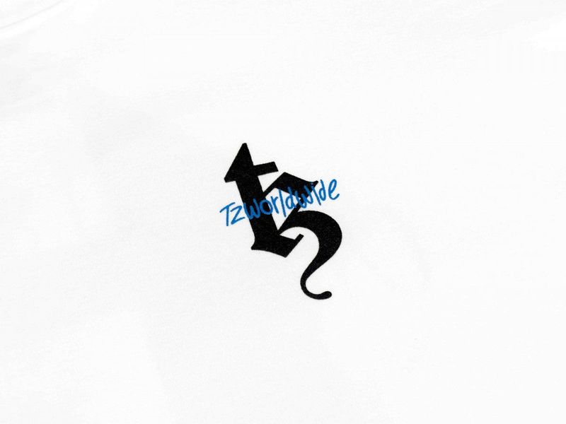 TZ GRAFFITI OVERSIZED TEE -WHITE