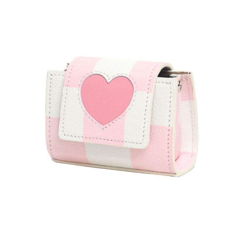 keike（ケイク）の「shape of' microbag - pink check（Bags）」