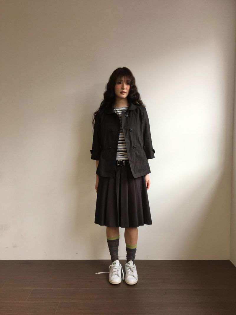Ruben See-Through Knee Socks (2color)