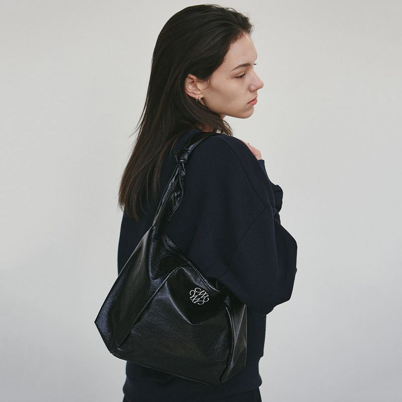 NICK&NICOLE(ニック&ニコール)の「NICOLE SQUARE SHOULDER BAG_BLACK(Bags)」
