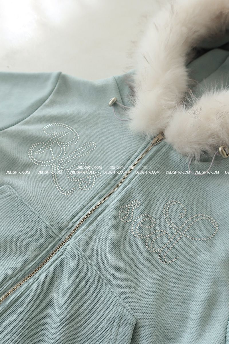 Cubic Purifying Hooded Zip-Up Jacket