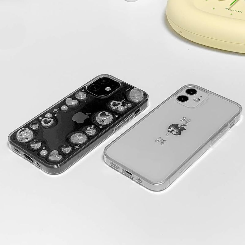 [MADE] White bubble Resin Case