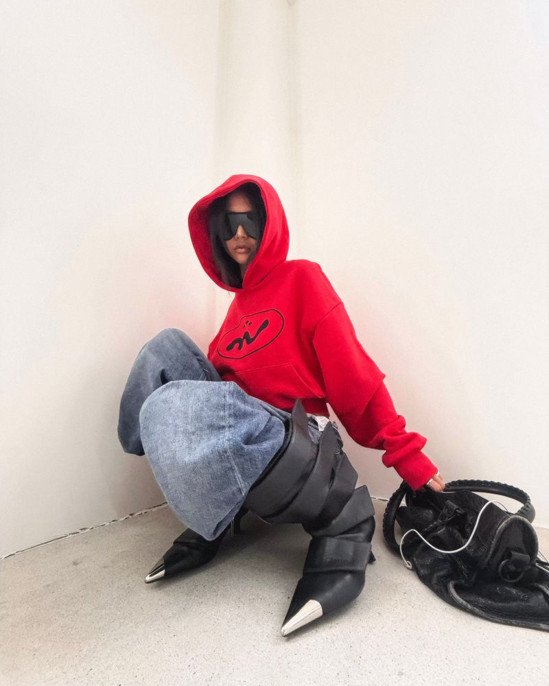 8PM Hoodie in red