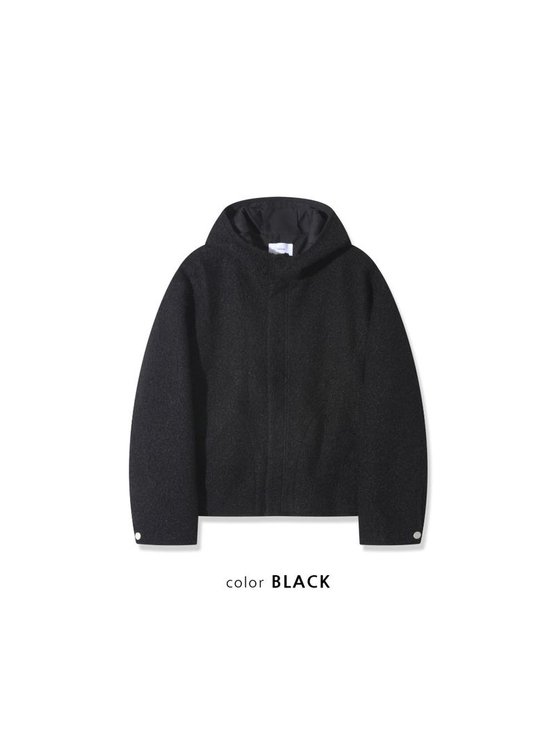 [UNISEX] from Mix Hood Coat Jacket