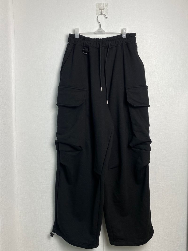 Flicker Cargo Sweat Balloon Pants 2C
