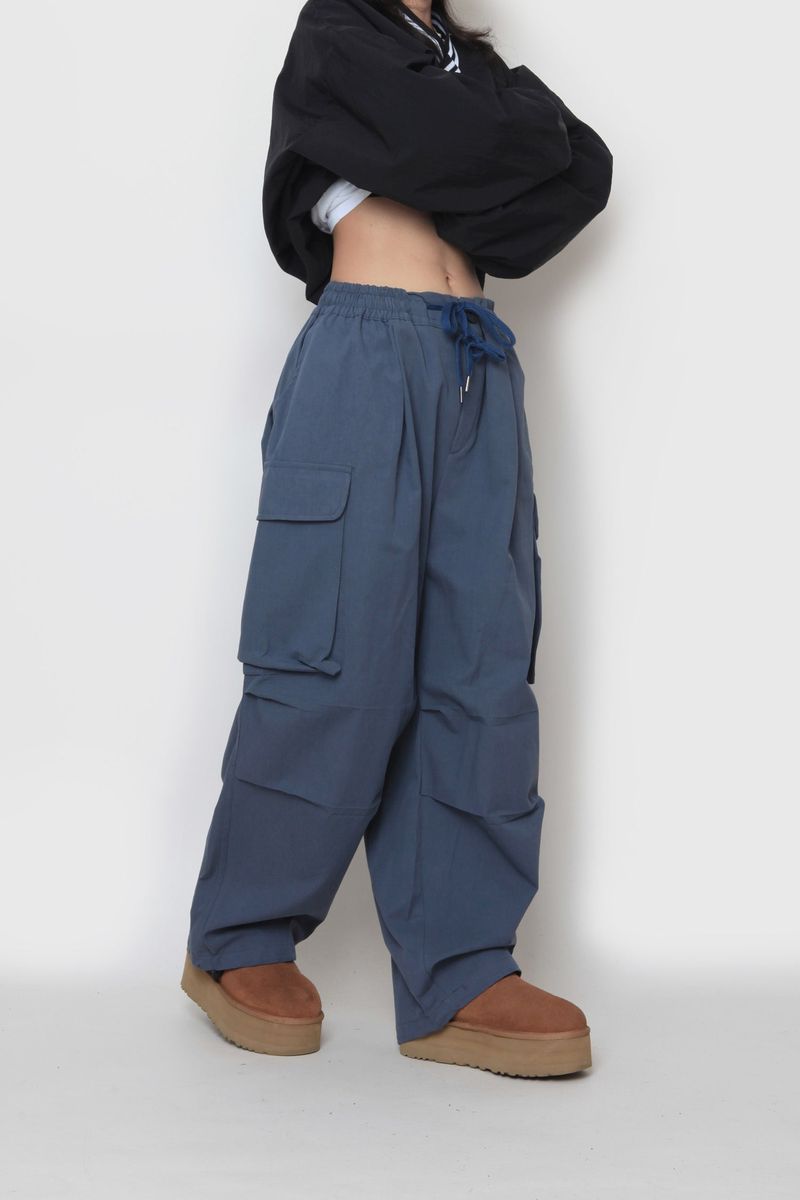 Big Pocket Bloc Cargo Pants