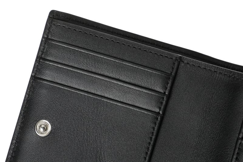 Marshmallow fold wallet - black 