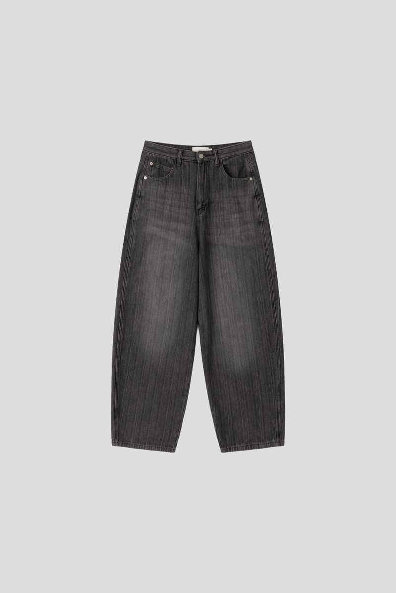 Martin Striped Wide Denim