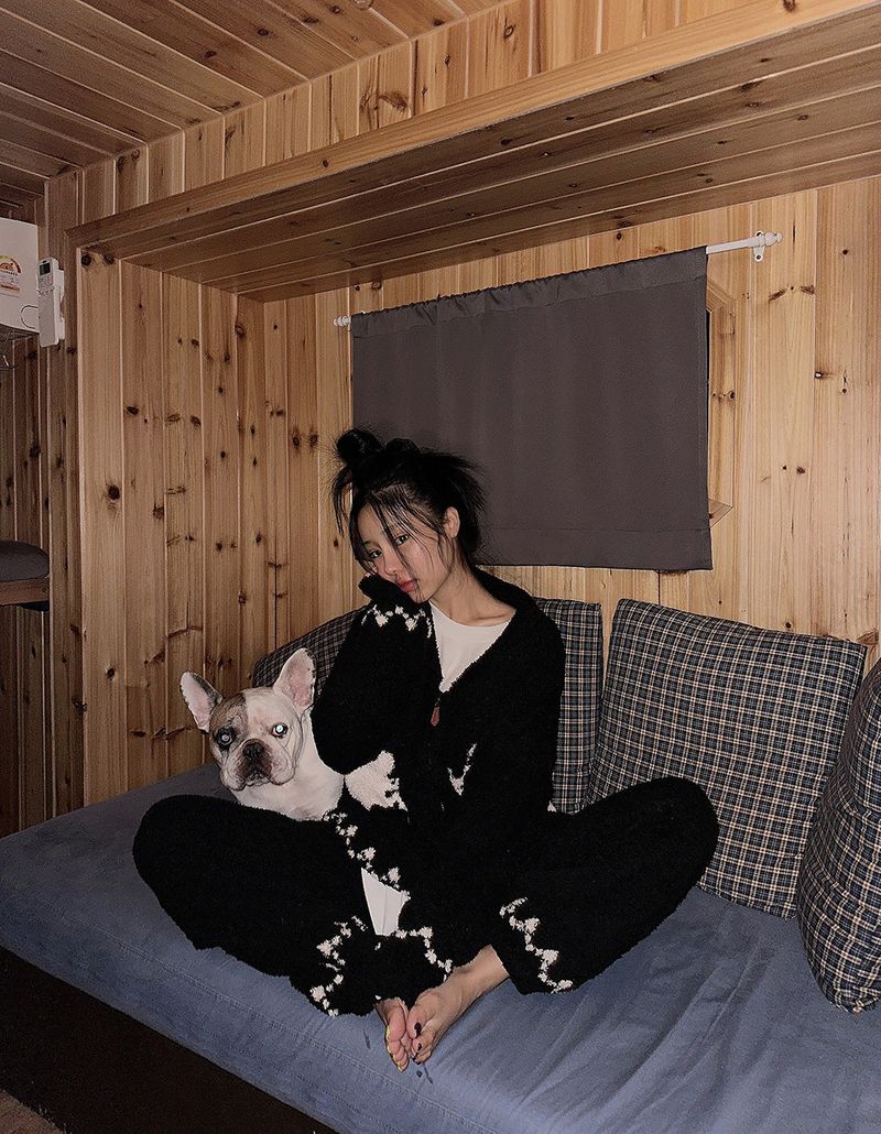 Rabbit sleeping pajamas home wear