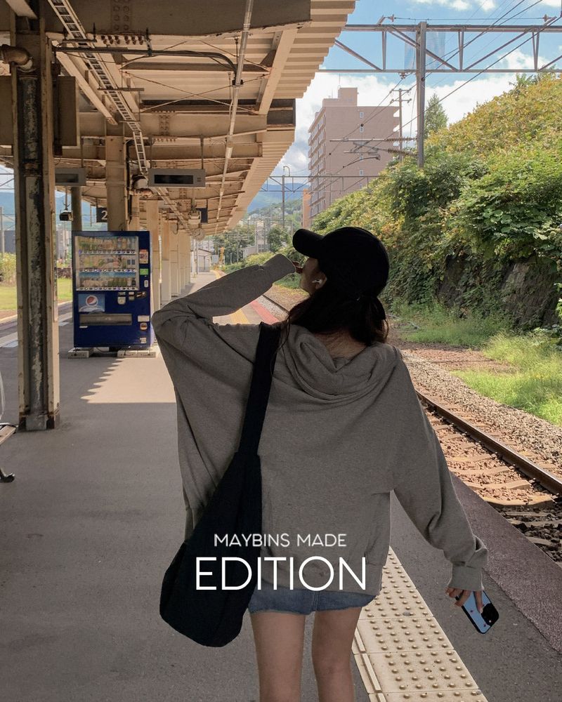 【MADE】Overfit hooded sweatshirt